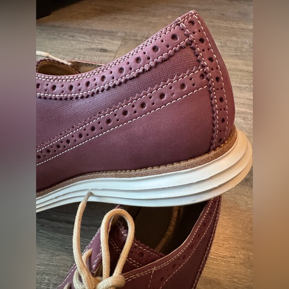 Cole Haan LunarGrand Wingtip Oxford Shoes Mens 11.5 - Picture 5 of 10